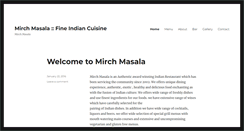 Desktop Screenshot of mirchmasalaa.com